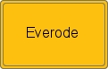 Ortsschild von Everode