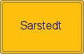 Ortsschild von Sarstedt