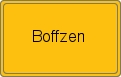 Ortsschild von Boffzen