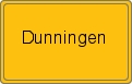 Ortsschild von Dunningen
