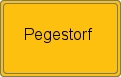 Ortsschild von Pegestorf