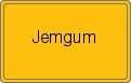 Ortsschild von Jemgum