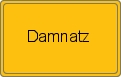 Ortsschild von Damnatz