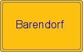 Ortsschild von Barendorf