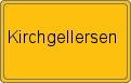 Ortsschild von Kirchgellersen