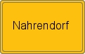 Ortsschild von Nahrendorf