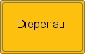 Ortsschild von Diepenau