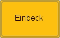 Ortsschild von Einbeck