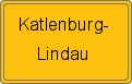 Ortsschild von Katlenburg-Lindau