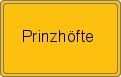 Ortsschild von Prinzhöfte