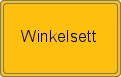 Ortsschild von Winkelsett