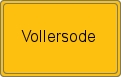 Ortsschild von Vollersode