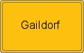 Ortsschild von Gaildorf