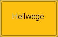 Ortsschild von Hellwege