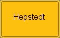 Ortsschild von Hepstedt