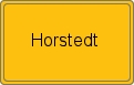 Ortsschild von Horstedt