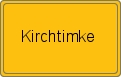 Ortsschild von Kirchtimke