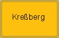 Ortsschild von Kreßberg