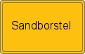 Ortsschild von Sandborstel