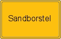 Ortsschild von Sandborstel