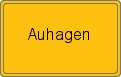 Ortsschild von Auhagen