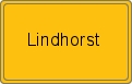 Ortsschild von Lindhorst