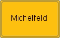 Ortsschild von Michelfeld