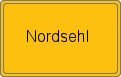 Ortsschild von Nordsehl