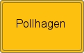Ortsschild von Pollhagen