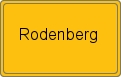 Ortsschild von Rodenberg