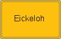 Ortsschild von Eickeloh