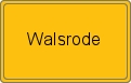 Ortsschild von Walsrode