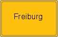 Ortsschild von Freiburg