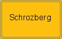 Ortsschild von Schrozberg