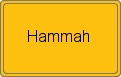 Ortsschild von Hammah