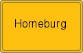 Ortsschild von Horneburg