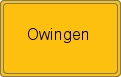 Ortsschild von Owingen