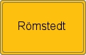 Ortsschild von Römstedt