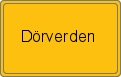 Ortsschild von Dörverden