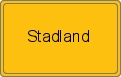 Ortsschild von Stadland