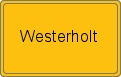 Ortsschild von Westerholt