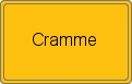 Ortsschild von Cramme