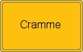 Ortsschild von Cramme