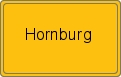 Ortsschild von Hornburg
