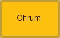 Ortsschild von Ohrum