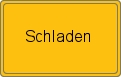 Ortsschild von Schladen