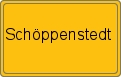 Ortsschild von Schöppenstedt