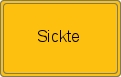 Ortsschild von Sickte