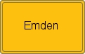 Ortsschild von Emden