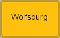 Ortsschild von Wolfsburg